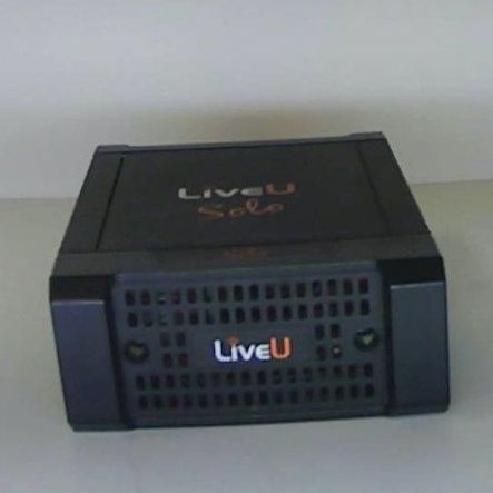 LiveU Solo Video Streaming LRT, RTMP H.264 AVC High Profile up to 8 Mbps based