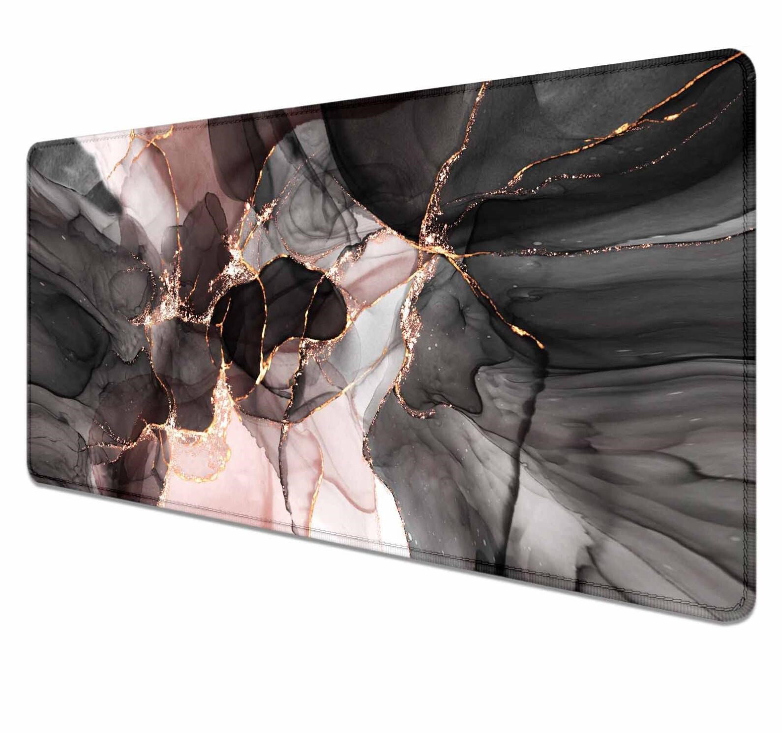 Extended Large Gaming Mouse Pad with Stitched Edge