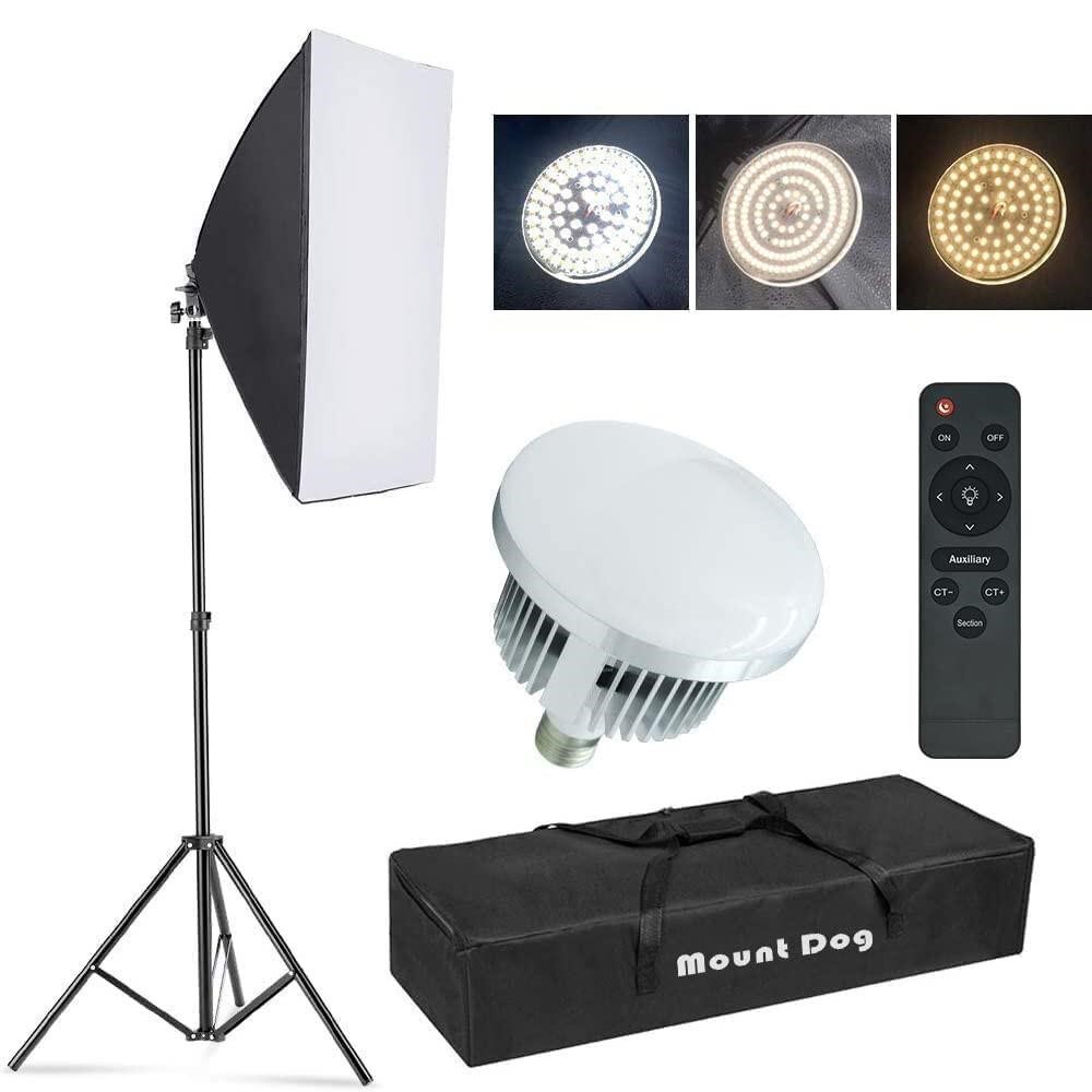 Upgrade LED? MOUNTDOG Softbox Lighting Kit, Photo