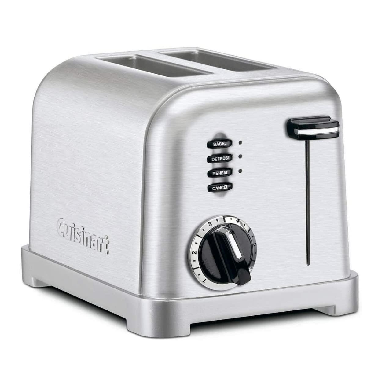 Cuisinart CPT-160 Metal Classic 2-Slice Toaster, B