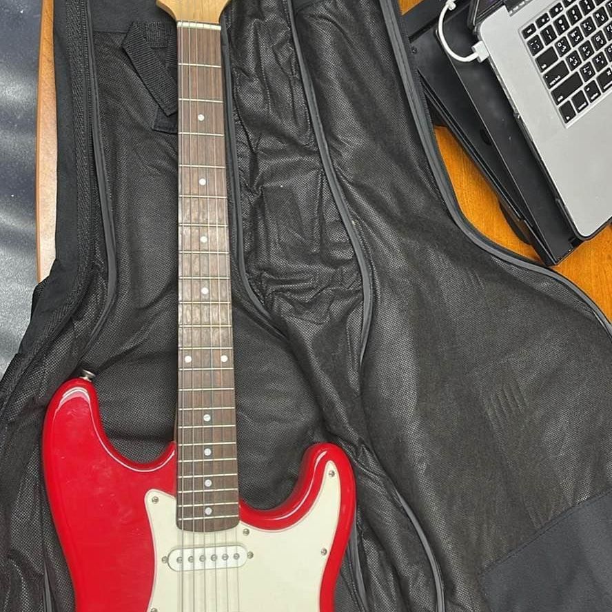 Kay vintage 1980 series electric Red Guitar