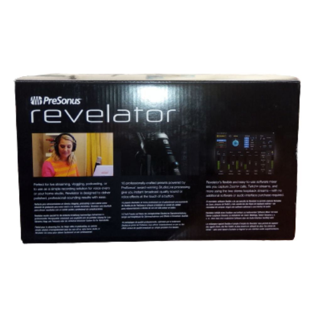 PreSound revelator USB Microphone with StudioLive voice processing