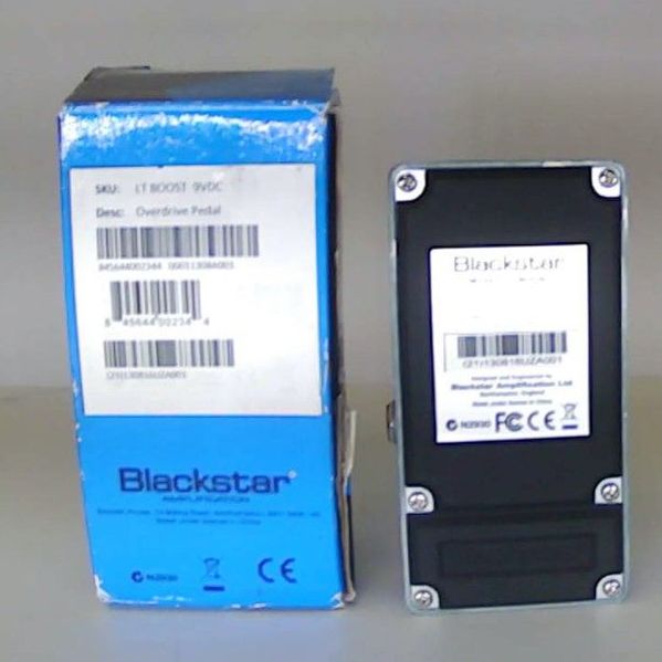 Blackstar LT Boost Electric Guitar Effects Compact Stompbox Pedal (LT-Boost)