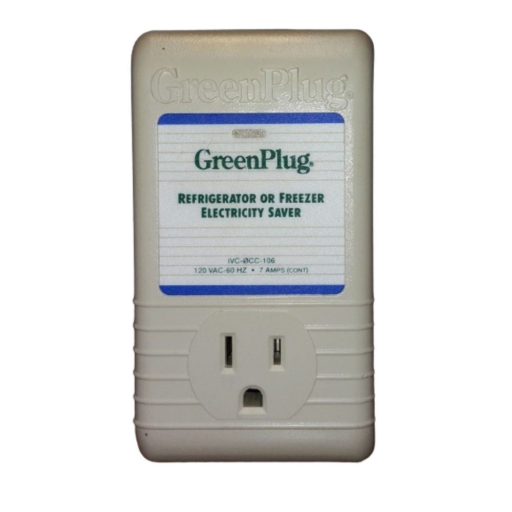 GreenPlug Electricity Saver for refrigerator or freezer