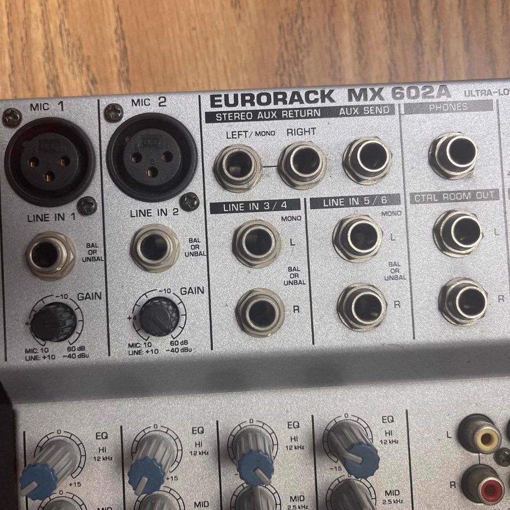 Eurorack MX 602A Mixer Console Ultra-Low Noise used