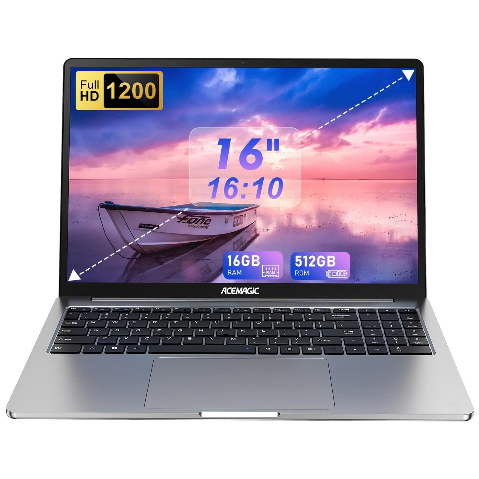 ACEMAGIC 16 inch Laptop Computer,Powered by N95 Pr