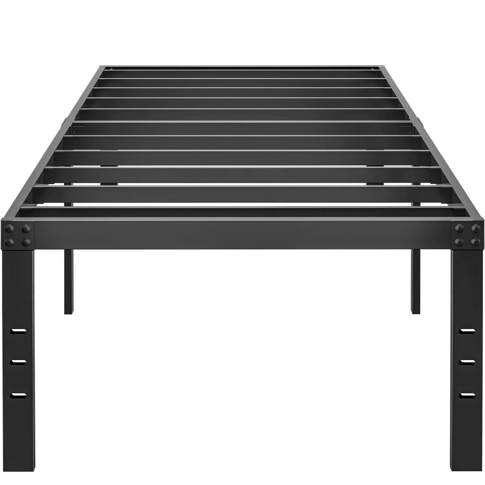 HOBINCHE 20 Inch Twin XL Size Bed Frame, No Box Sp