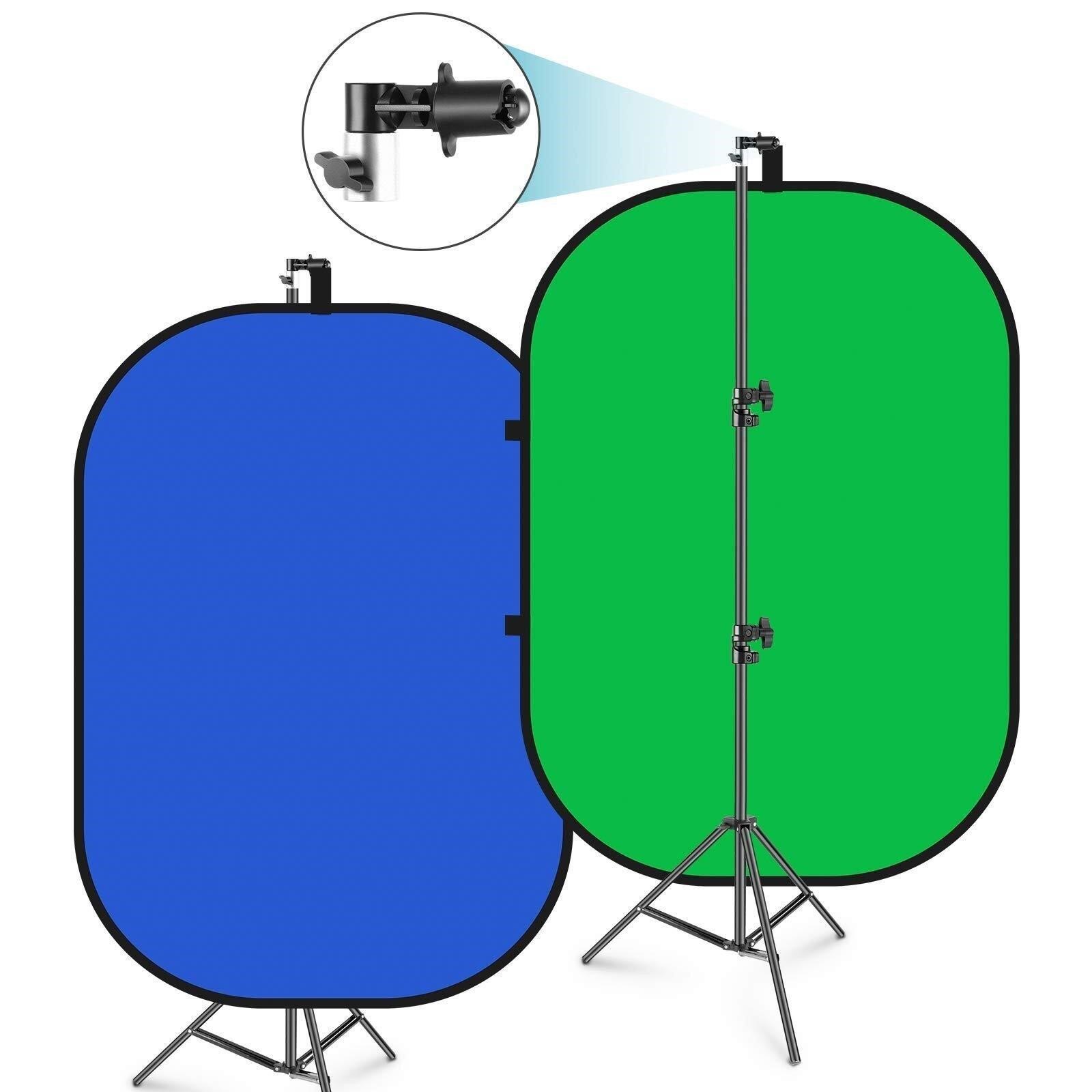 Neewer 5x7ft/1.5x2m Chromakey Foldable Backdrop