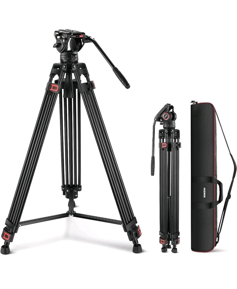NEEWER 74 Inch Pro Video Tripod