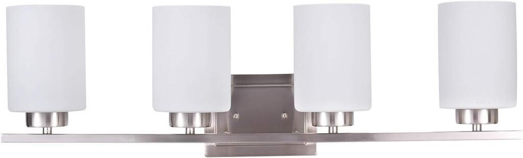 Bathroom Lighting Fixture Over Mirror, 4-Bulb Bat