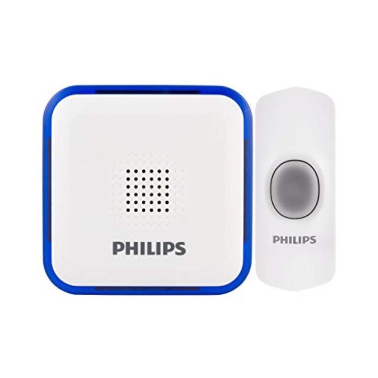 Philips Accessories Wireless Doorbell Kit, Batter