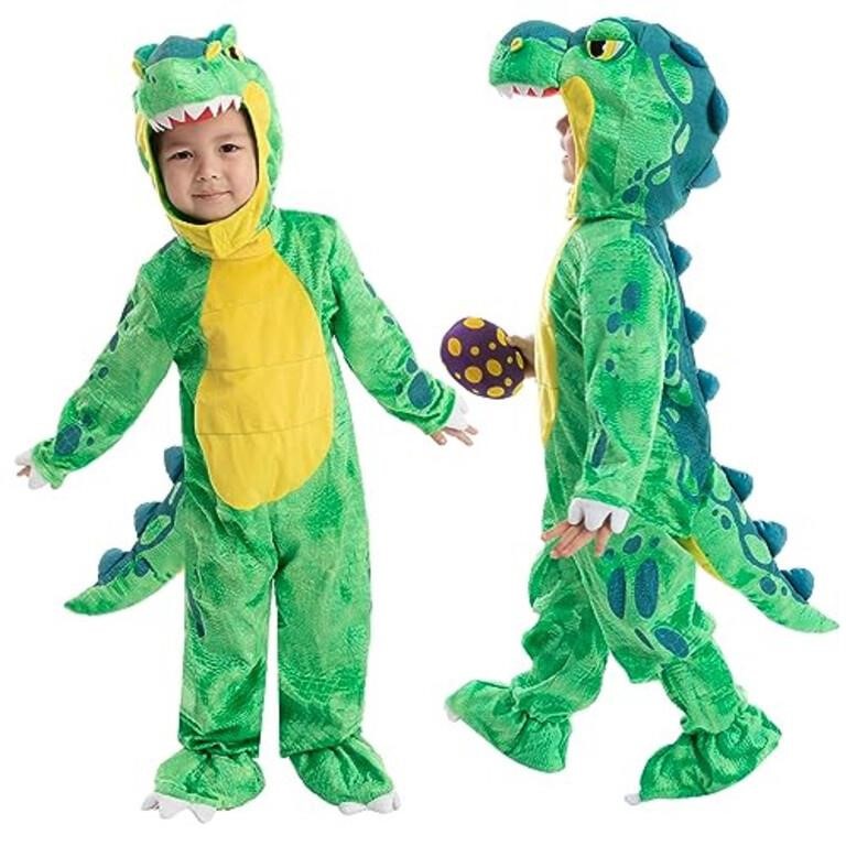 Spooktacular Creations Baby Green T-Rex Costume,D