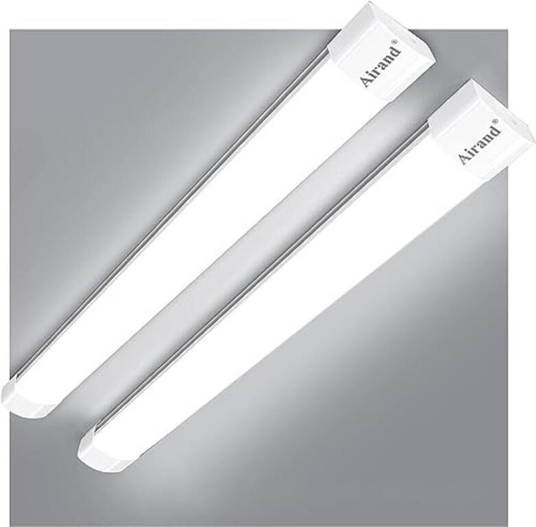Airand Led Shop Light 2 Pack 2FT 18W 5000K Utilit