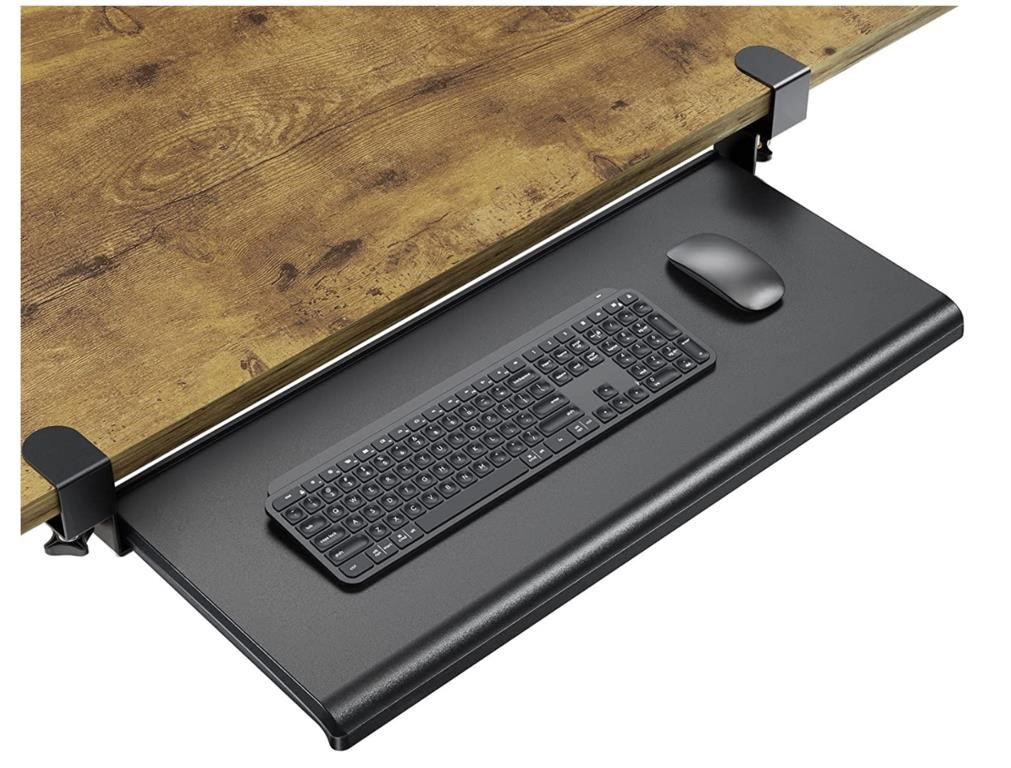 HUANUO Keyboard Tray Under Desk, Ergonomic Large
