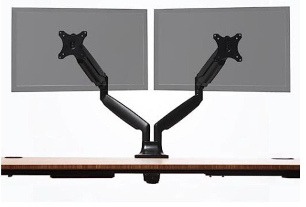 Fully Jarvis Dual Monitor Mounting Arm - fits up