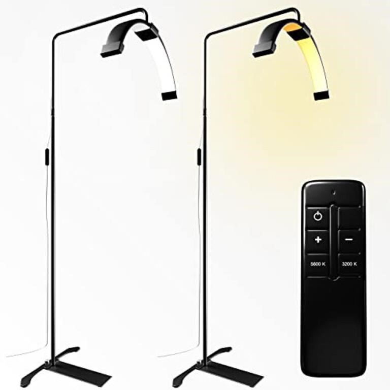 LED Floor Light, Half Moon Lamp for Lash Extensio