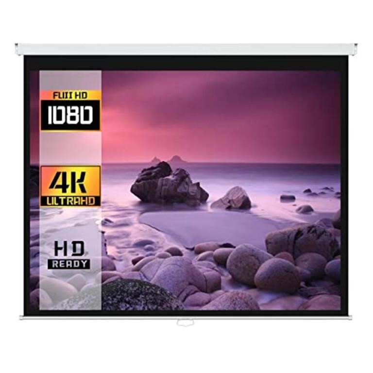 ProHT 84" Manual Projection Screen (05350), 16:9
