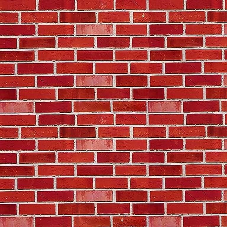 JOYIN Brick Wall Backdrop 4FT by 30FT Birthday Pa