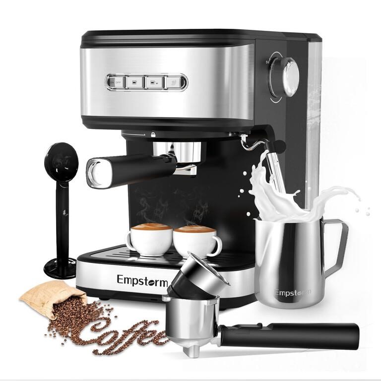 Espresso Machine 20 Bar Pump Pressure, Cappuccino