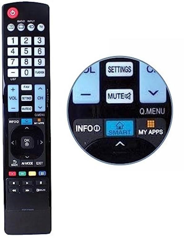 AKB73756542 Remote Control Replacement for LG Sma
