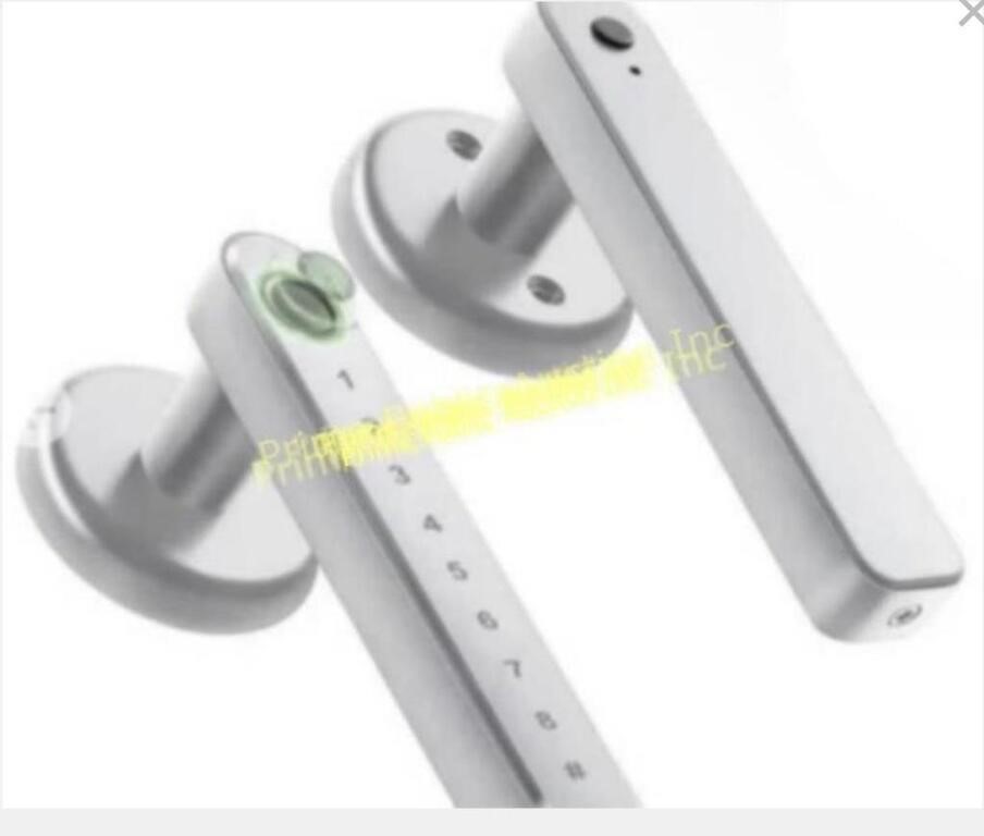 Mi.Elite $75 Retail Fingerprint Door Lock, Silver