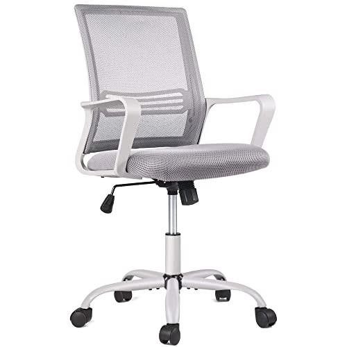 Smugdesk Ergonomic Mid Back Breathable Mesh Swive