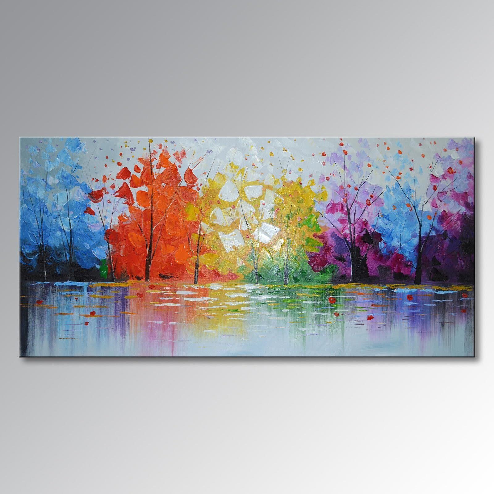 Hand Painted Palette Knife Oil Painting Modern